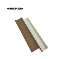 Panneaux de plafond 3D en WPC écologiques, imperméables, ignifuges, en composite bois-plastique pour villa