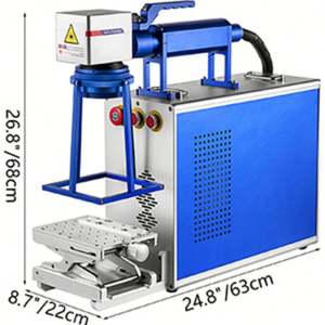 Sihao เครื่องทำเครื่องหมายไฟเบอร์ Raycus สำหรับวัสดุโลหะ, ทนทานในการใช้งาน50W 200*200mm - Product Image 6