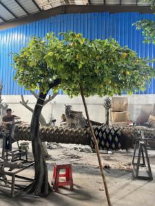 Décorations artificielles <span class=keywords><strong>de</strong></span> citronnier <span class=keywords><strong>de</strong></span> faux <span class=keywords><strong>arbre</strong></span> artificiel <span class=keywords><strong>de</strong></span> grand <span class=keywords><strong>arbre</strong></span> artificiel pour la décoration <span class=keywords><strong>de</strong></span> restaurants - Product Image 3