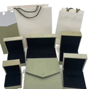 Caja de Joyería de Diseño Internacional, Color Verde Claro, Disponible para Venta al Por Mayor - Product Image 1