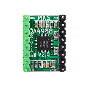 Placa controladora de motor paso a paso Reprap A4988 con disipador de calor para impresora 3D, versión verde - Product Image 4