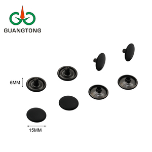 Đinh tán trang trí bằng kim loại bền chắc, đầu đơn/kép, 15 mm, dùng cho da - Product Image 1