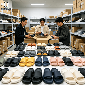 Chaussons d'occasion S16-3 en gros, chaussures de marque d'occasion pour hommes, directement de l'usine - Product Image 4