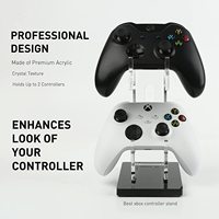 Support universel double pour manettes PS4 PS5 Xbox ONE Switch, accessoires de jeu, support d'affichage en acrylique