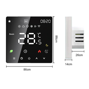 Tuya <strong>WiFi</strong> Smart Thermostat Touch Screen Digital Temperature <strong>Controller</strong> with Voice Control for HVAC <strong>Heating</strong> Cooling - Product Image 6