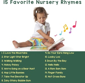 <span class=keywords><strong>Comptines</strong></span> avec <span class=keywords><strong>des</strong></span> amis <span class=keywords><strong>animaux</strong></span> chantent avec 15 <span class=keywords><strong>comptines</strong></span> livres musicaux pour les tout-petits - Product Image 2