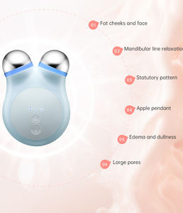 Mini appareil de beauté à micro-courant pour usage domestique, en matériau ABS, pour le massage du visage, l'élimination du double menton et le lifting cutané - Product Image 6