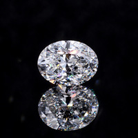 Diamants synthétiques ovales cultivés en laboratoire, certifiés IGI, 1-3 carats, VVS, couleur D, HPHT CVD, Madonna L-103, à acheter