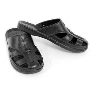 Zapatos de Seguridad Antiestáticos Ligeros y de la Mejor Calidad, con Puntera de Seguridad Suave, Parte Superior de <span class=keywords><strong>PVC</strong></span>, Zapatillas para Cuarto Limpio <span class=keywords><strong>ESD</strong></span> con Protección Anti-Impactos de KMCLEANSE - Product Image 4