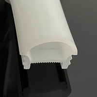 Tube Néon en Plastique Flexible Personnalisé Bande LED Diffuseur Carré Givré Encastré Silicone Service de Traitement Découpe