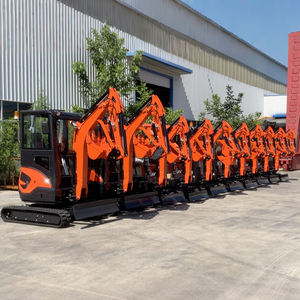 Produk laris CE EPA Euro 5 ekskavator Mini 2.5 Ton perayap taman penggali Mini hidrolik halaman pertanian renovasi Bagger - Product Image 2