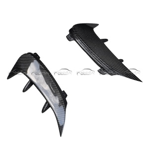 ดิฟฟิวเซอร์กันชนหลังคาร์บอนไฟเบอร์  ครีบข้าง  คานาร์ด  ทริม  สปลิตเตอร์  สปอยเลอร์ สำหรับรถยนต์เมอร์เซเดสเบนซ์ W177 A35 A45 A45S แฮทช์แบค - Product Image 4