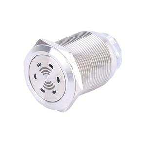 22 mét điện tử cảnh báo <span class=keywords><strong>buzzer</strong></span> chống thấm nước chống phá hoại 2 ốc vít thép không gỉ kim loại 220VAC <span class=keywords><strong>buzzer</strong></span> với Red LED đèn ánh sáng - Product Image 3