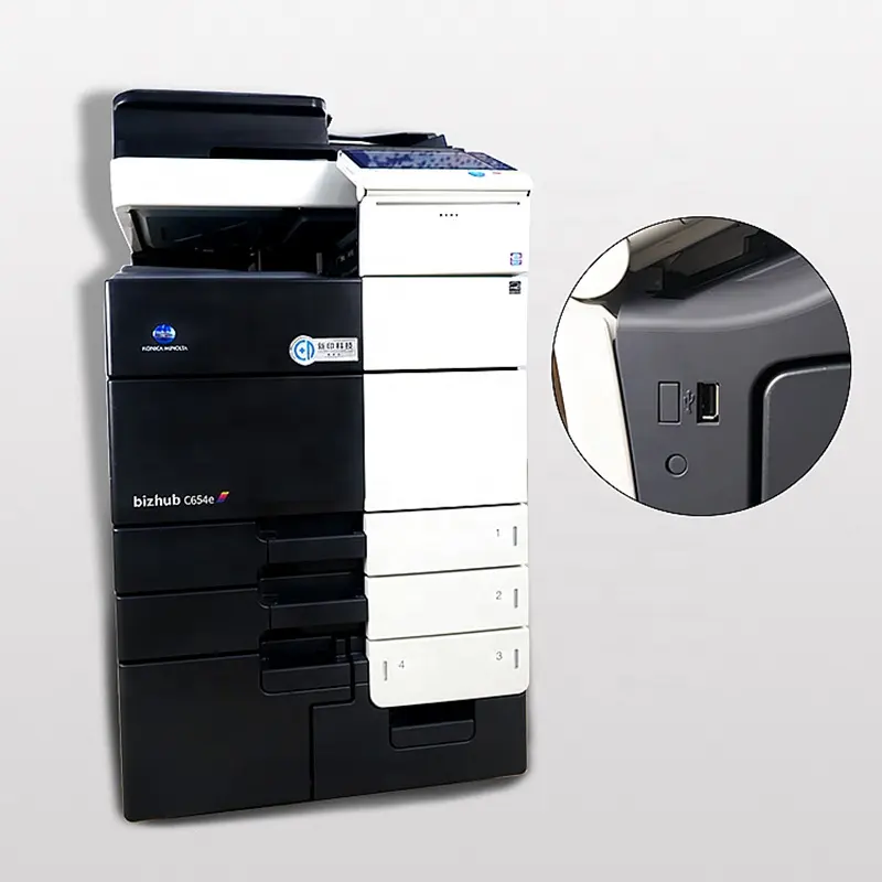 C454 C554 C754 Konica Minolta सबसे अच्छा वाईफ़ाई प्रिंटर स्कैनर फोटोकॉपी फोटोकॉपियर आपूर्तिकर्ताओं