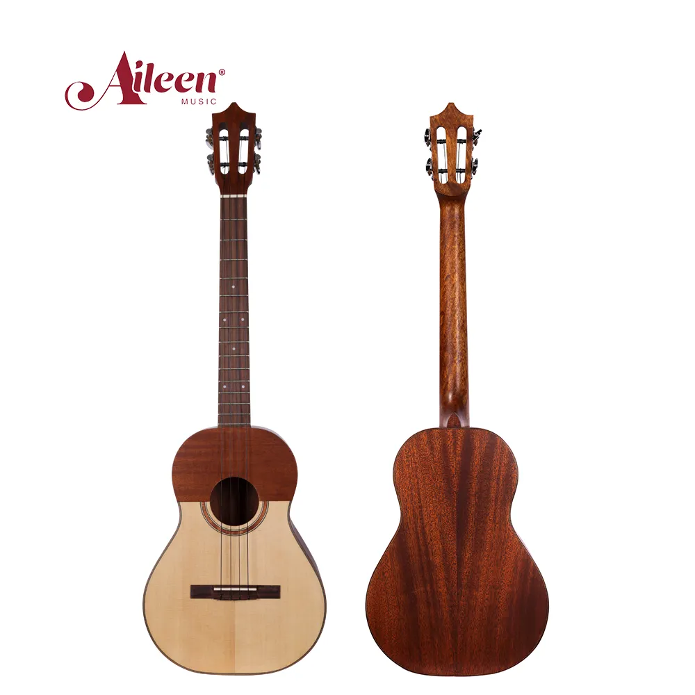 12 15 Frets Venezolano Cuatro Classical Acoustic Guitar All Solid Spruce Wood(AFV17)