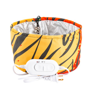 Bonnet chauffant électrique pour soins capillaires à domicile avec fonction de chauffage et contrôle de température réglable - Product Image 1