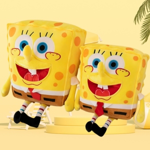 Populares Peluches de <span class=keywords><strong>Bob</strong></span> <span class=keywords><strong>Esponja</strong></span>, Muñecos de Peluche de Personajes de Dibujos Animados Famosos, Juguetes Suaves para Niños - Product Image 1