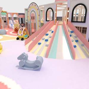 Parque Infantil Interior Profesional de Nuevo Diseño con Temática Pirata para Niños, Multimaterial, de Gran Capacidad, para Preescolar y Centro Comercial - Product Image 3