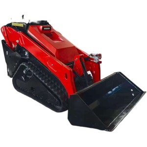 Agricultural <b>Small</b> Skid Steer Loader Crawler Type Multifunctional Indoor Construction <b>Sliding</b> loader - Product Image 5