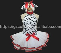 Robe de danse pour filles, costumes de chien pour adultes, robe de tutu de ballet en lycra, costume de danse de scène pour enfants, costume de danse de chien