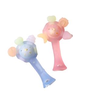 Anneau de dentition pour bébé Bâton de dentition pour bébé, hochet à main de fruits, jouet pouvant être bouilli, empêche les morsures à la main et apaise l'inventaire - Product Image 3