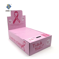Vente en gros carton ondulé avec logo imprimé personnalisé Boîte de don de sucettes Boîte d'honneur