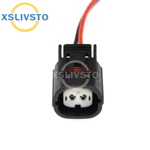 MG644146-5 ขั้วต่อ <span class=keywords><strong>2</strong></span> รู ปลอกพลาสติก ขั้วต่อสายไฟรถยนต์ - Product Image 1