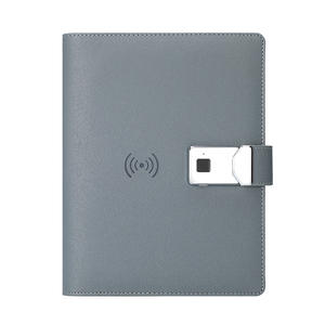 Blocco Note Gangtong con Ricarica Wireless, Serratura a Impronta Digitale, Power Bank Personalizzato con Chiavetta USB, Quaderno a Fogli Mobili per Ufficio - Product Image 4