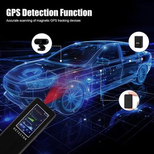 Security Protection Wireless <strong>Hidden</strong> Camera Detector GPS Tracker RF Signal Scanner WAV Listening Devices Finder for Travel Car - Product Image 6
