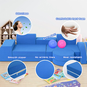 Équipement de jeu sensoriel pour enfants avec mousse haute élasticité et revêtement en tissu pour les centres d'éducation précoce - Product Image 1