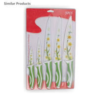 Couteaux utilitaires en acier allemand Chef de cuisine Couteaux utilitaires pour tranches de pain Fruits Spécial Pp Block Couteau d'office multifonctionnel Ciseaux
