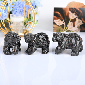 Wholesale High Quality <b>Crystal</b> <b>Animals</b> Carvings Yooperlite Bear for Decoration - Product Image 4