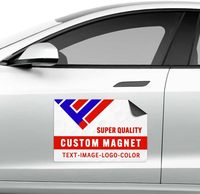 Individueller Auto-Magnetdruck Fahrzeug-Aufkleber Firmenlogo Abnehmbare Werbeschilder für Auto-Magnetaufkleber