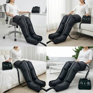 2025 Black Smart <strong>Air</strong> <strong>Pressure</strong> <strong>Leg</strong> <strong>Massager</strong> Calf <strong>Foot</strong> <strong>Massager</strong> with 5-30 Mins 30-240mmHg for <strong>Leg</strong> &amp; <strong>Foot</strong> Relaxation - Product Image 5