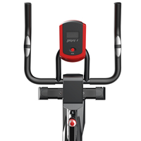 Nouveauté chaude entraînement à domicile vélo de rotation statique exercice cardio vélo stationnaire avec volant en acier de 6kg impulsion sur le guidon