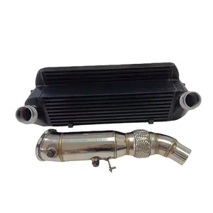 JSY B2298 alüminyum tüp Fin ısı değiştirici yarış araba motoru Intercooler ara soğutucu