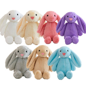 Peluche <span class=keywords><strong>Lapin</strong></span> de Pâques Mignon de 8 Pouces en Gros, Jouet en Peluche Super Doux avec Rembourrage en Coton PP pour Décorations de Fête - Product Image 1