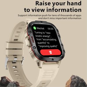 QX11 montre intelligente unisexe AI Assistant vocal IP68 moniteur d'haleine plusieurs modes sportifs prévisions météo réponse appel traqueur de sommeil - Product Image 4