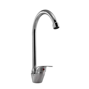 Rubinetto in ottone a ponte miscelatore per acqua calda fredda multifunzionale cromato miscelatore per acqua metallica monocomando