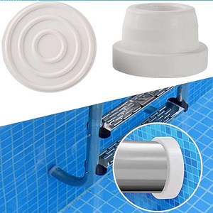 En stock: <span class=keywords><strong>Tapones</strong></span> protectores de <span class=keywords><strong>silicona</strong></span> para escalera de <span class=keywords><strong>piscina</strong></span>, grandes, engrosados, blancos, de 19 pulgadas, selladores y resistentes a altas temperaturas. - Product Image 1