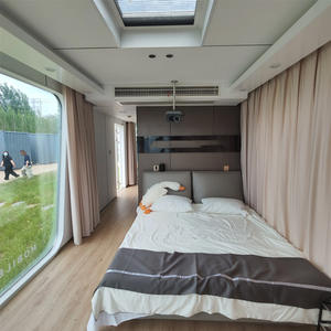 Casa móvil de cápsula espacial con panel sándwich-Uso al aire libre para hoteles y centros comerciales - Product Image 4