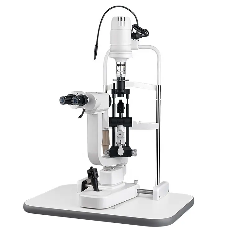 Cheap Price with Tonometer Halogen Bulb 2 Step Slit Lamp Microscope