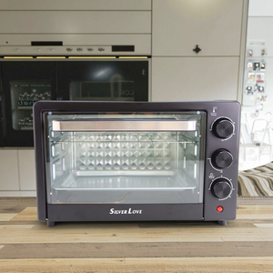 Gran oferta, horno eléctrico de encimera de acero inoxidable 28l con puerta de vidrio <span class=keywords><strong>Visual</strong></span> multifuncional para hogares - Product Image 2