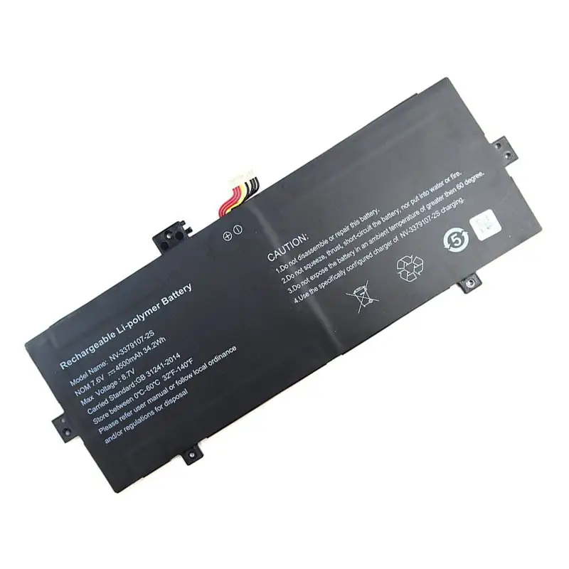 NV-3379107-2S Laptop Replacement Battery for Geo Geobook 120 12.5" 7.6V 4000mAh 30.4WH Original notebook Battery