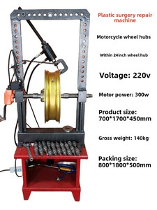 Machine de redressage de moyeux de roue et de réparation de jantes de <span class=keywords><strong>moto</strong></span>, équipement de correction de la déformation des jantes de pneus, provenant de Chine continentale - Product Image 2