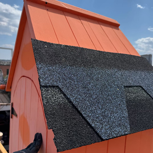 Chất lượng cao 5-Tab sợi thủy tinh bệnh zona cá Quy mô màu xanh lá cây hiện đại bền chống cháy Kinh Tế giá trường căn hộ nhựa đường - Product Image 6