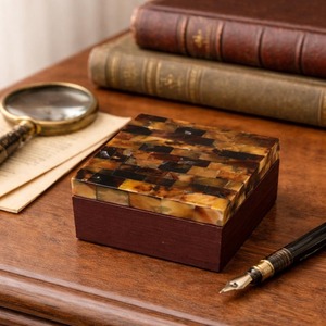 Most Selling Natural Buffalo Horn <b>Box</b> For Storage Jewelry <b>Trinket</b> Organizer Handmade Craft Item Available For Sale - Product Image 1