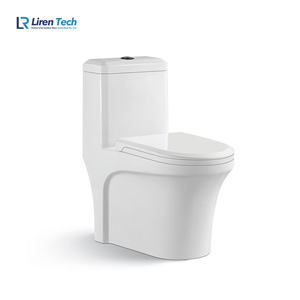 Trung Quốc hiện đại một mảnh màu trắng gốm góc nhà vệ sinh dual-tuôn ra cho văn phòng hiện đại từ tỉnh Quảng Đông New Arrival - Product Image 1