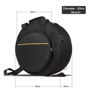 Mochila para batería con correa para el hombro, duradera, para accesorios de batería, estuche de almacenamiento para piezas de instrumentos de percusión, muestra gratuita. - Product Image 6