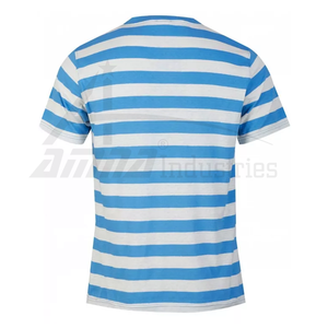 เสื้อยืดผ้าฝ้ายผสมโพลีเอสเตอร์ราคาถูกสำหรับผู้ชาย ผลิตในปากีสถาน เสื้อยืดคุณภาพสูงแขนสั้น - Product Image 2